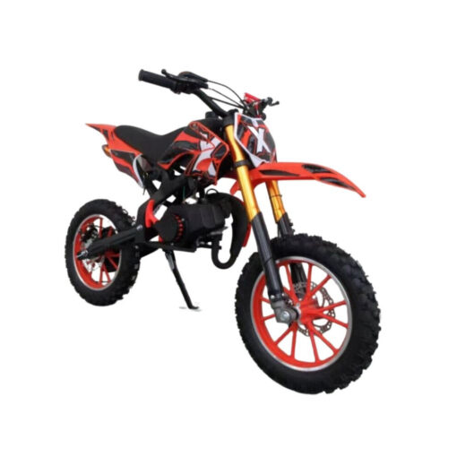 Dirt Bike Orange Mini Motorbike Motocross Scrambler Petrol 49cc