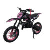 Dirt Bike Pink Mini Motorbike Motocross Scrambler Petrol 49cc 2 Stroke