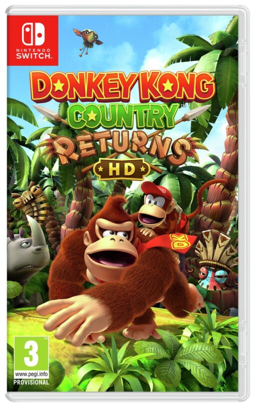 Donkey Kong Country Returns HD Switch Game Pre-Order