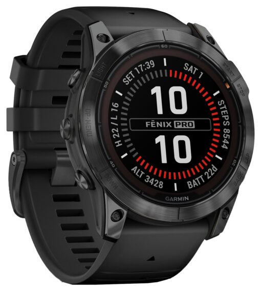 Garmin fenix 7X Pro Solar Glass Smart Watch - Slate Grey