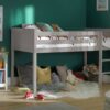 Habitat Brooklyn Mid Sleeper and Mattress - Grey