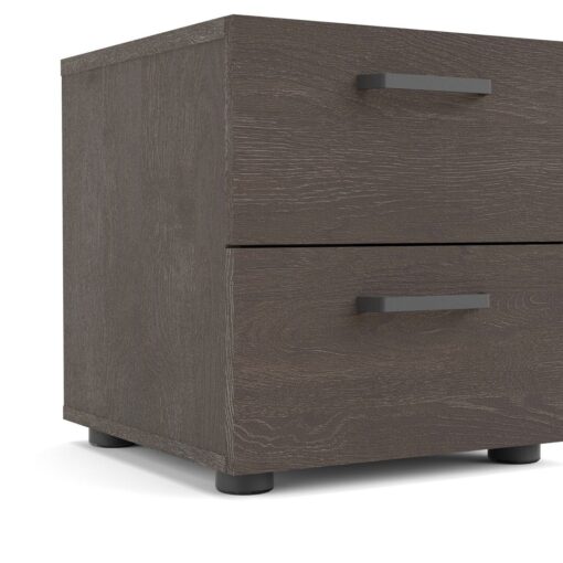 Hobard 2 Drawer Bedside Table