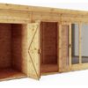 Mercia Maine Summerhouse with Side Shed - 14 x 6ft