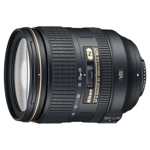 NIKON AF-S 24-120MM F4G ED VR Black (Color Box)