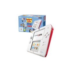 Nintendo 2DS Console Red and White + Tomodachi Life Game Pre-installed