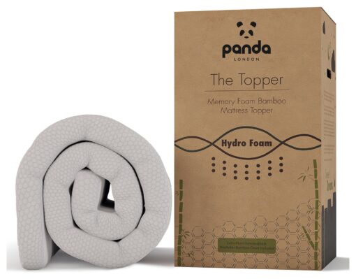 Panda London Memory Foam Bamboo Mattress Topper - Double