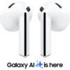 Samsung Galaxy Buds3 True Wireless In-Ear Earbuds - White