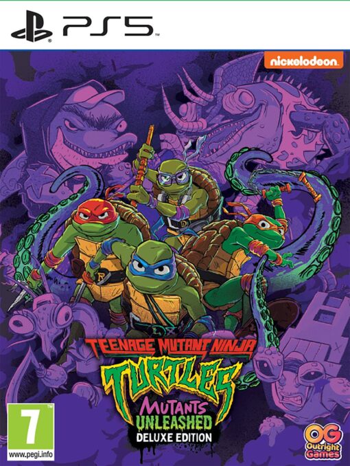 TMNT: Mutants Unleashed Deluxe Edition PS5 Game Pre-Order