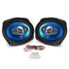 TP-6971 1000W Pair High Sensitivity Coaxial Speaker Car Speaker