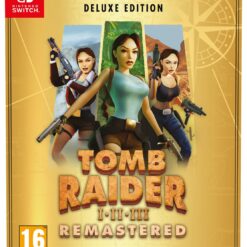 Tomb Raider I-III Remastered Deluxe Ed Switch Game Pre-Order