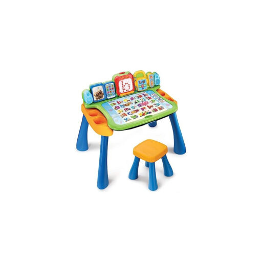 VTech Touch and Learn Activity Table - Musical Kids Desk with Letters, Phonics, Numbers, Music, Shapes, Animals and More - Suitable for ages 3, 4 & 5