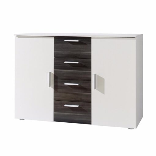 132Cm Wide 4 Drawer Sideboard