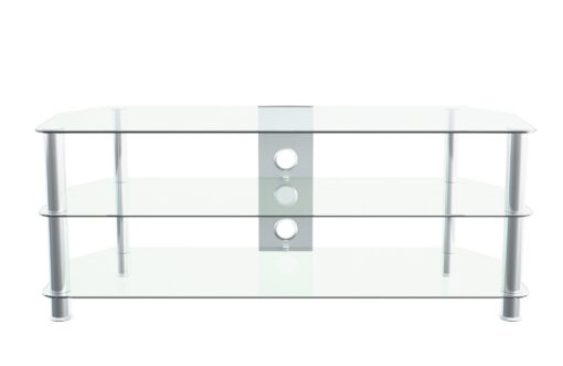 AVF Up To 65 Inch Glass TV Stand - Clear