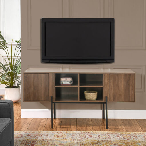 Abrienne TV Stand for TVs up to 55" with Fireplace Included