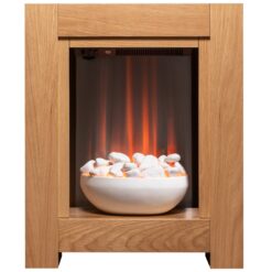 Adam Monet Electric Fire Suite - Oak