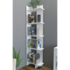 Adriel 170cm H x 45cm W Corner Bookcase