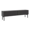 Alliyana 175cm Standing TV Stand in Portland Black Ash