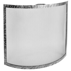 Arc 1 Panel Steel Fireplace Screen