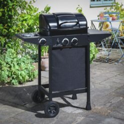 Argos Home 2 Burner with Side Burner Gas BBQ