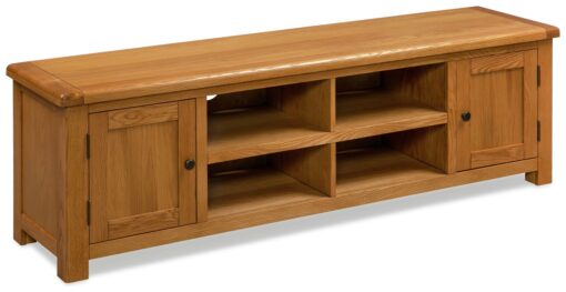 Argos Home Kent 2 Door Wide TV Unit - Oak