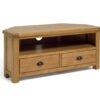 Argos Home Kent 2 Drawer Corner TV Unit - Oak