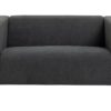 Argos Home Moda Fabric Compact 2 Seater Sofa - Grey