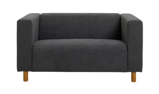 Argos Home Moda Fabric Compact 2 Seater Sofa - Grey