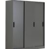 Argos Home Nova 3 Door Sliding Wardrobe - Anthracite