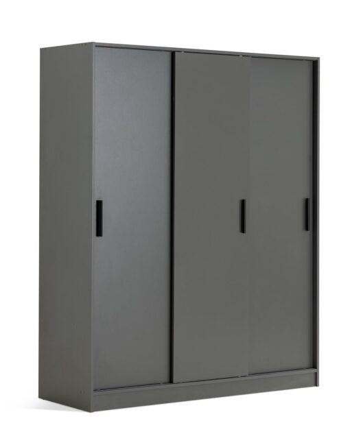 Argos Home Nova 3 Door Sliding Wardrobe - Anthracite