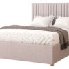 Aspire Double Linen Adjustable Bed with Mattress - Grey