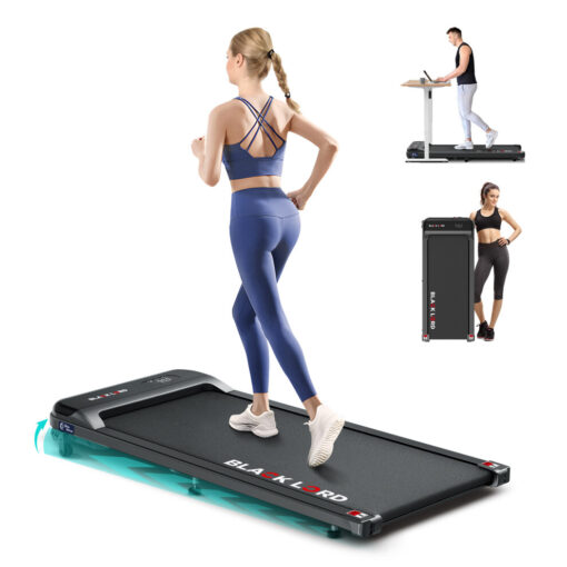 BLACK LORD Treadmill Walking Pad Gym Fitness Incline MS2 Black