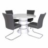 Becca Dining Set with 4 Chairs