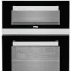 Beko KDV555AS 50cm Double Oven Electric Cooker - Silver