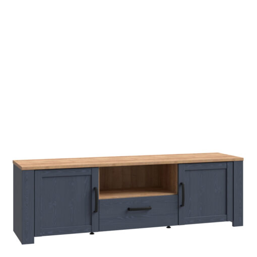 Bohol TV Unit in Riviera Oak/Navy