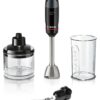 Bosch Ergomaster 2-in-1 Hand Blender & Chopper - Black