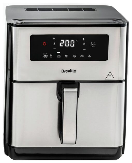 Breville VDF131 Halo Air 9L Air Fryer - Silver