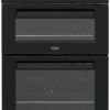 Bush CTFS60TWNGCB 60cm Twin Cavity Gas Cooker - Black