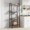 Cayuse 150cm H x 56cm W Metal Ladder Bookcase