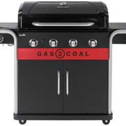 Char-Broil 4 Burner Gas And Charcoal BBQ