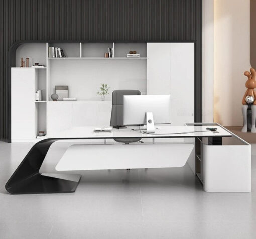 Chett L-Shaped Executive Desk