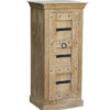 Corinne Solid Wood Rectangle Accent Cabinet