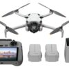 DJI Mini 4 Pro Fly More Combo Drone with DJI RC2