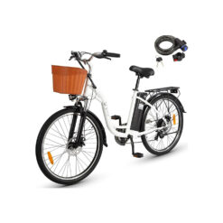 DYU C6 26 Inch City E-Bike 250W Motor Max Range 35 Miles 6 Speed