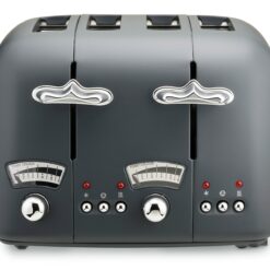 De'Longhi CT04.GY Argento Silva Toaster - Grey