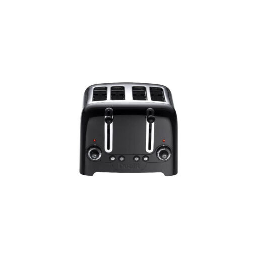 Dualit 46205 4 Slot Lite Toaster in Black Finish