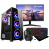 Fast Gaming Intel i5 16GB RAM 1TB HDD& 256GB SSD GT730 2GB 22" Monitor PC Bundle & Speaker