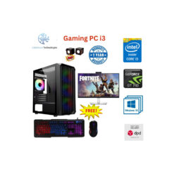 Fast Gaming PC Intel Quad Core bundle i3 16GB RAM 500GB HDD & 128GB SSD Win 10 2GB GT710 Monitor SALE