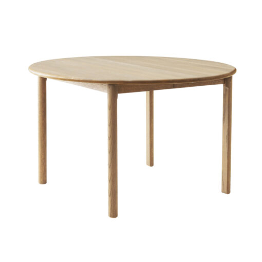 Findahl Noor Extendable Round Solid Wood Dining Table D:120 cm (excl. leaves)