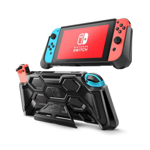 For Nintendo Switch Case MUMBA Battle Series Heavy Duty Grip Cover For