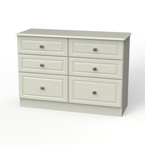 Fully Assembled Corel 6 - Drawer Chest of Drawers